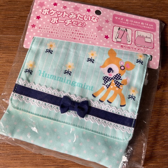 Only 2 Left! HUMMINGMINT-NWT Rare Small Clothe Handbag - Picture 4 of 12